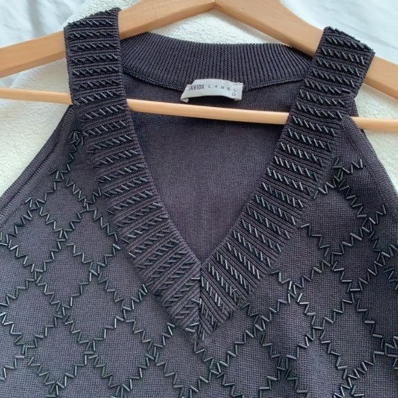 Sleeveless Beaded Top - Picture 5 of 5